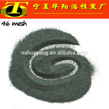 Faire du sable de carbure de silicium vert 46MESH